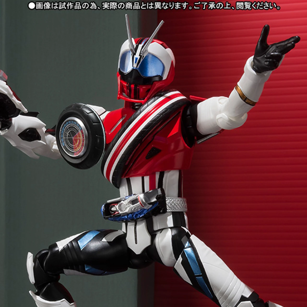 S.H.Figuarts Kamen Masked Rider Drive Type Dead Heat Mach Action Figure By BANDAI Premium - Image 4