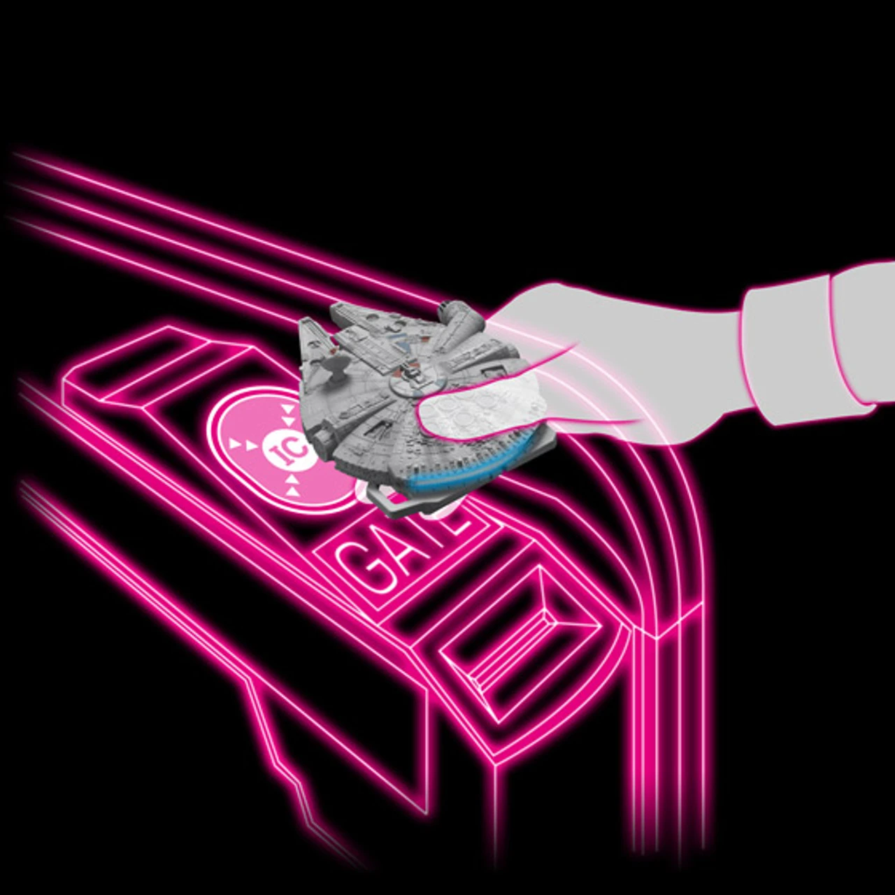 Bandai CRAZY CASE TOUCH MILLENNIUM FALCON - Image 3