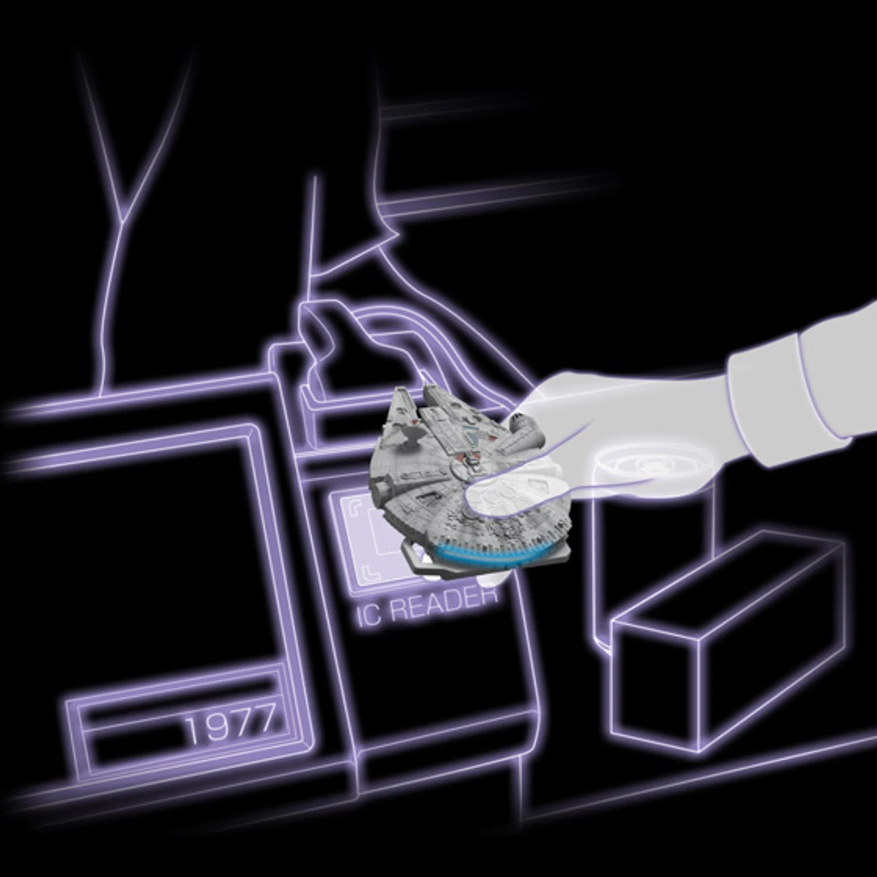 Bandai CRAZY CASE TOUCH MILLENNIUM FALCON - Image 10