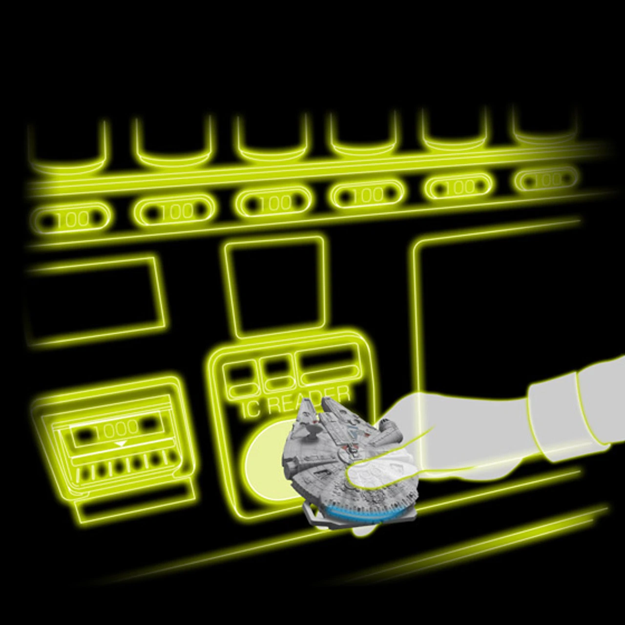 Bandai CRAZY CASE TOUCH MILLENNIUM FALCON - Image 4