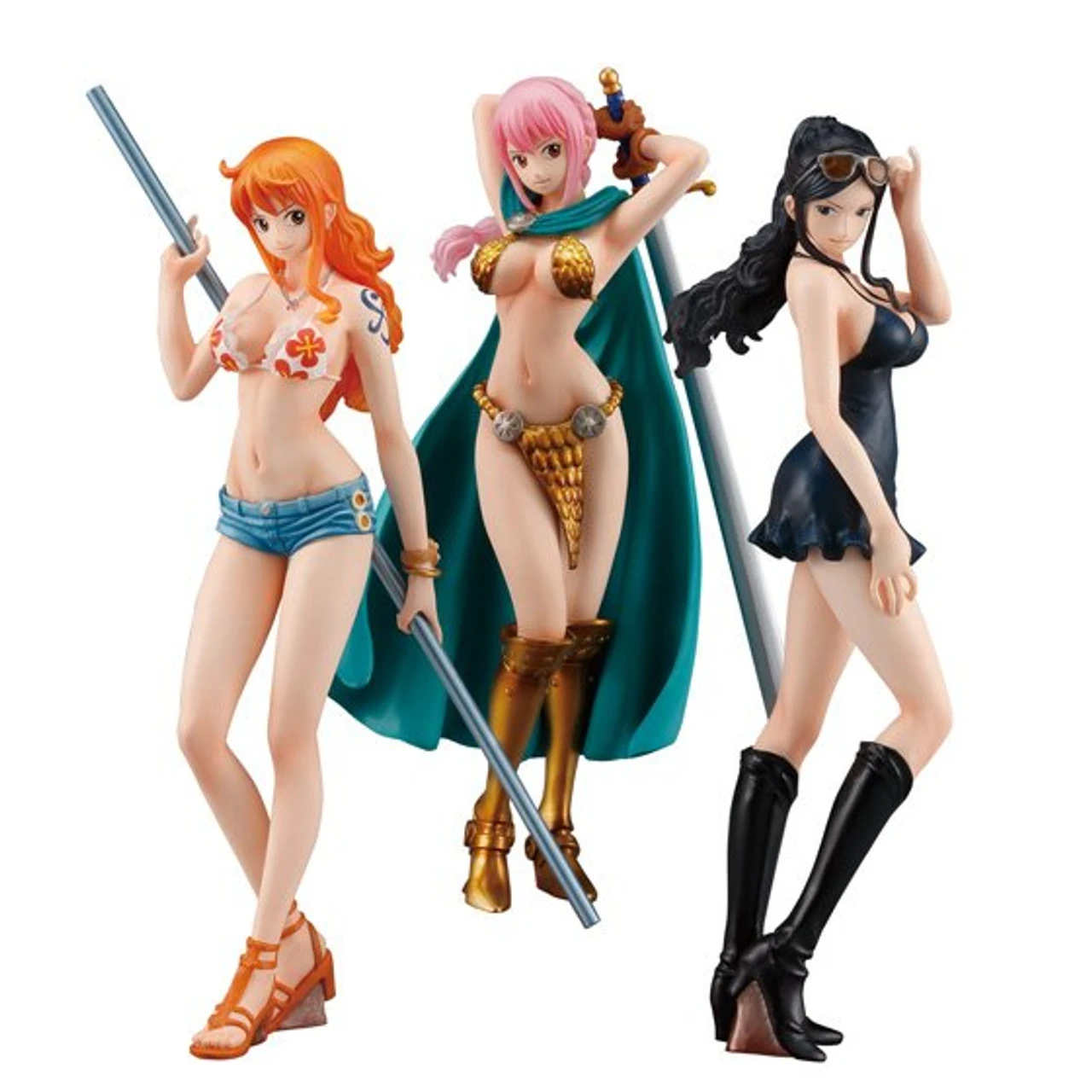 Bandai One Piece STYLING Girls Selection (Nami/Robin/Rebecca) PVC Figure