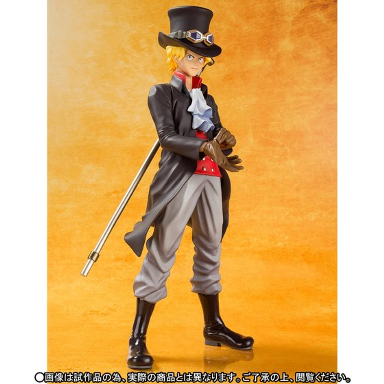 Bandai Figuarts Zero Sabo ONE PIECE FILM GOLD Ver. PVC Figure - Image 3