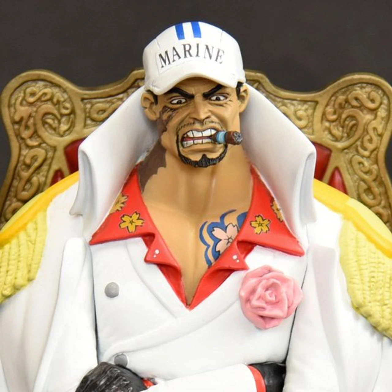 Bandai One Piece Archive Collection No.6 Sakazuki Generals Akainu New World Ver. PVC Figure - Image 5