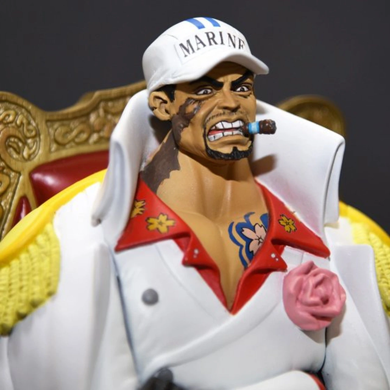 Bandai One Piece Archive Collection No.6 Sakazuki Generals Akainu New World Ver. PVC Figure - Image 6