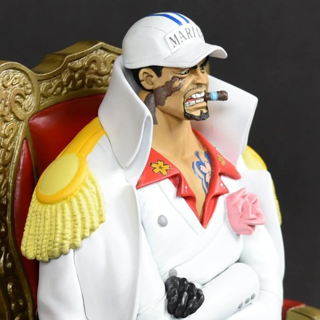 Bandai One Piece Archive Collection No.6 Sakazuki Generals Akainu New World Ver. PVC Figure - Image 7