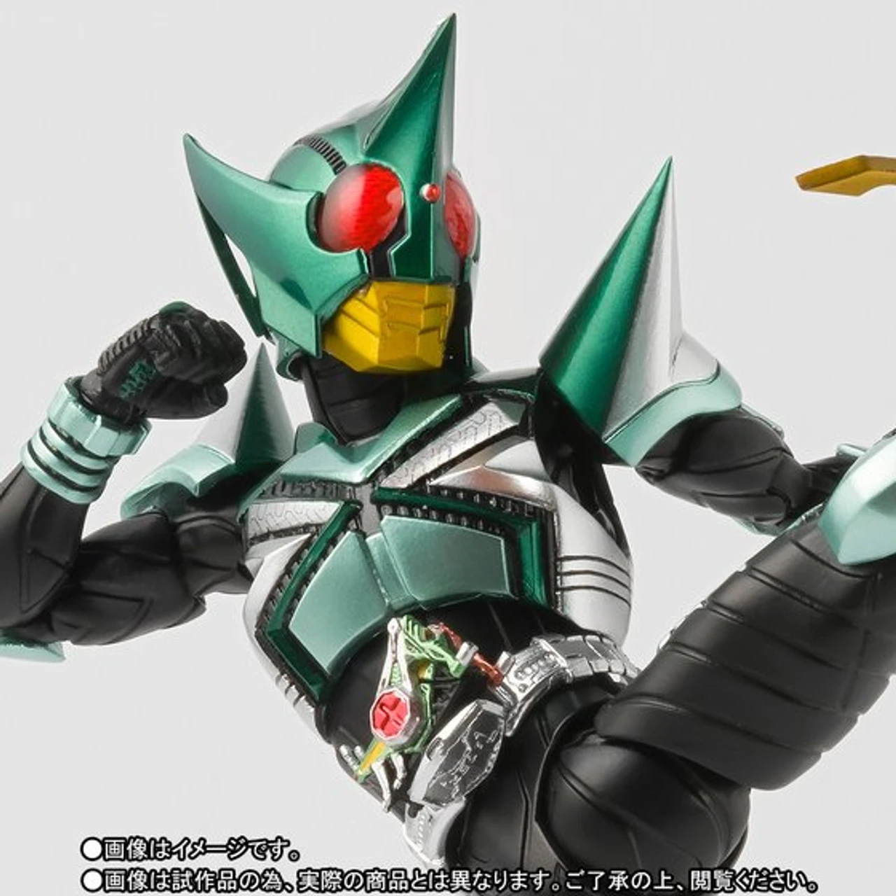 Bandai S.H.Figuarts (Shinkoccou Seihou) Kamen Masked Rider KickHopper Action Figure - Image 2