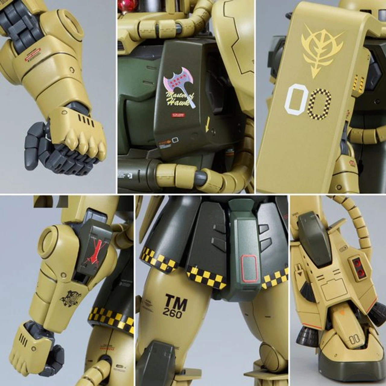 Bandai MG 1/100 MS-06R-1 Breniff Oguz Zaku II Plastic Model ( NOV 2017 ) - Image 11