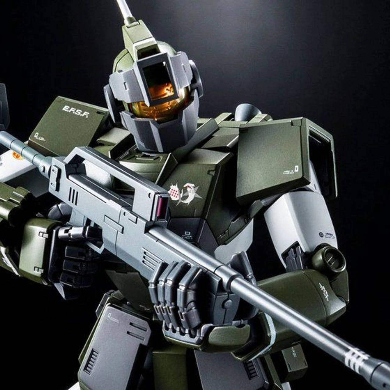 Bandai MG 1/100 GM Sniper Custom (Tenneth A Jung Custom) Plastic Model ( JUL 2019 )
