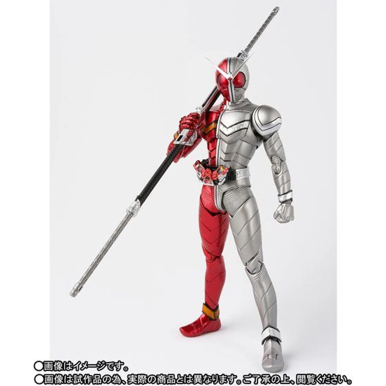 Bandai S.H.Figuarts (Shinkoccou Seihou) Kamen Rider Double Heatmetal Action Figure - Image 2