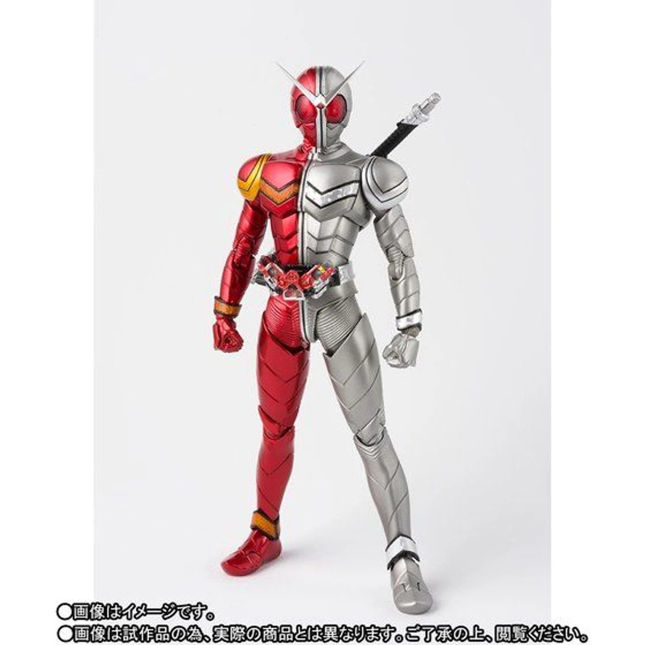 Bandai S.H.Figuarts (Shinkoccou Seihou) Kamen Rider Double Heatmetal Action Figure - Image 3