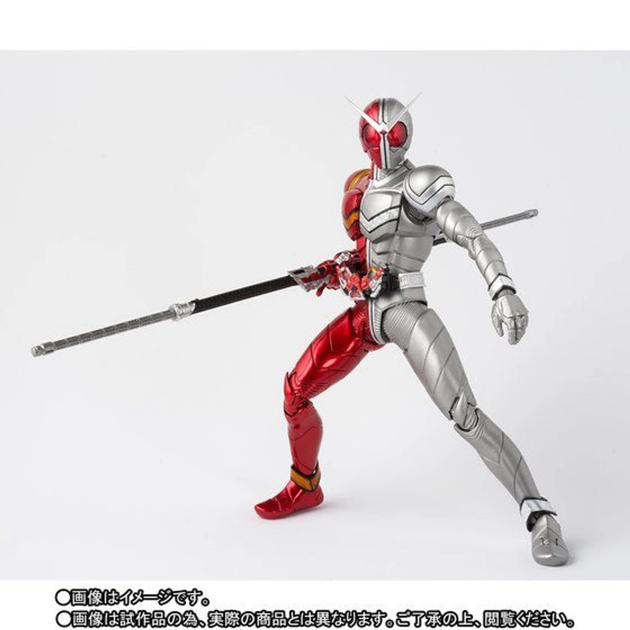 Bandai S.H.Figuarts (Shinkoccou Seihou) Kamen Rider Double Heatmetal Action Figure - Image 6
