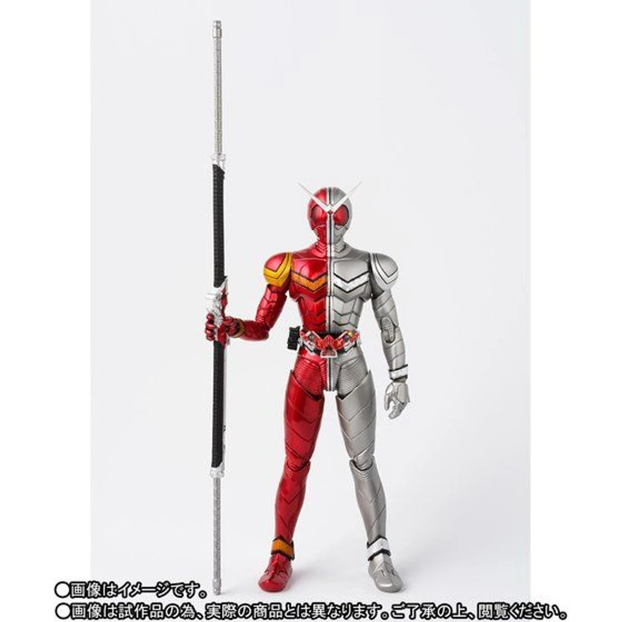 Bandai S.H.Figuarts (Shinkoccou Seihou) Kamen Rider Double Heatmetal Action Figure - Image 4