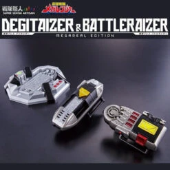 Bandai MegaRanger Digitaizer & Battler Aiser -MEGAREAL EDITION-