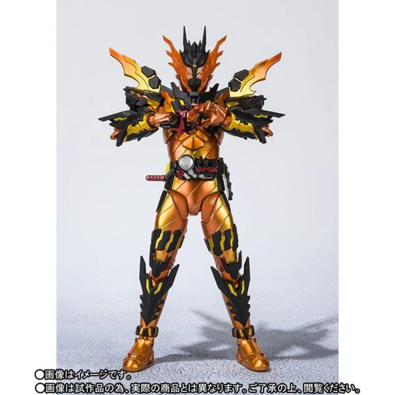 Bandai S.H.Figuarts Kamen Rider Cross-Z Magma Action Figure - Image 4