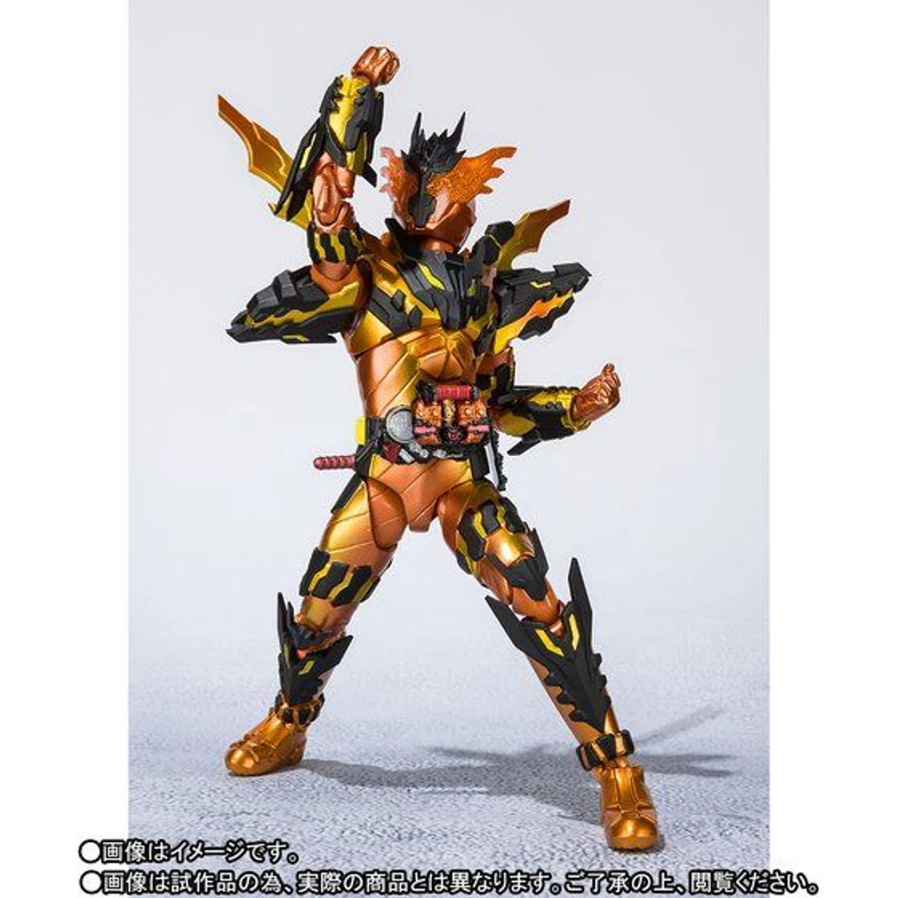 Bandai S.H.Figuarts Kamen Rider Cross-Z Magma Action Figure - Image 5