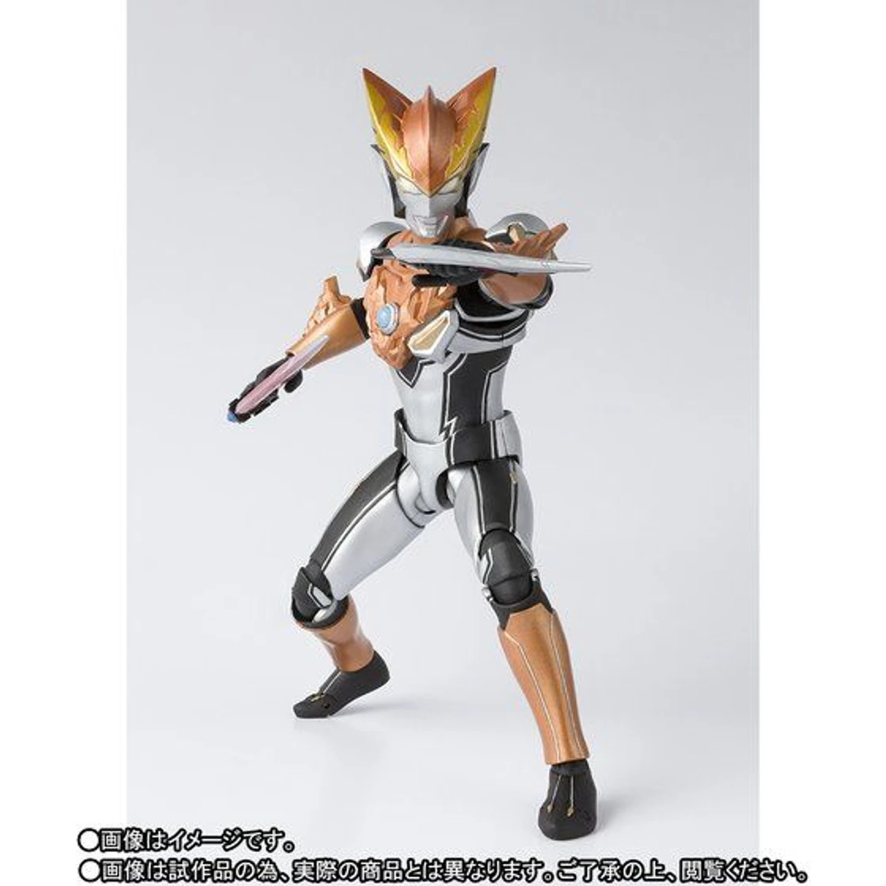 Bandai S.H.Figuarts Ultraman Rosso Ground Action Figure - Image 2