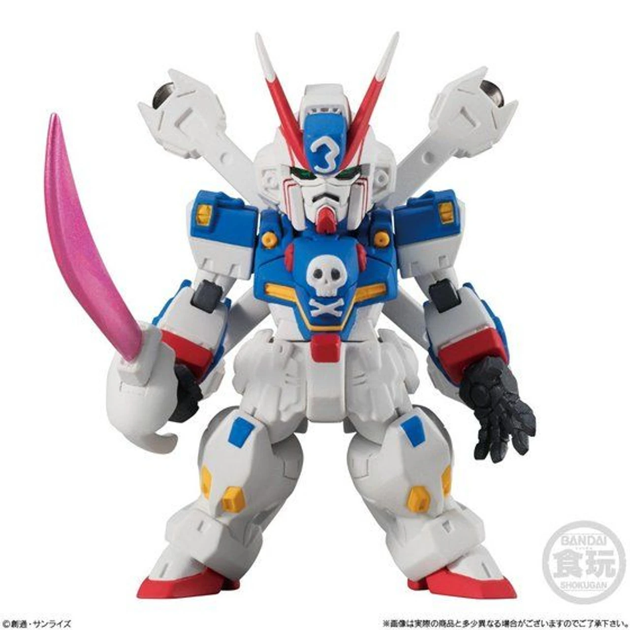 Bandai FW GUNDAM CONVERGE EX25 Crossbone Gundam X3 - Image 5