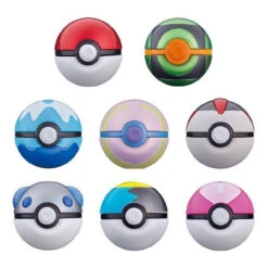 Bandai Pocket Monster Ball Collection REVIVAL (Set Of 8)