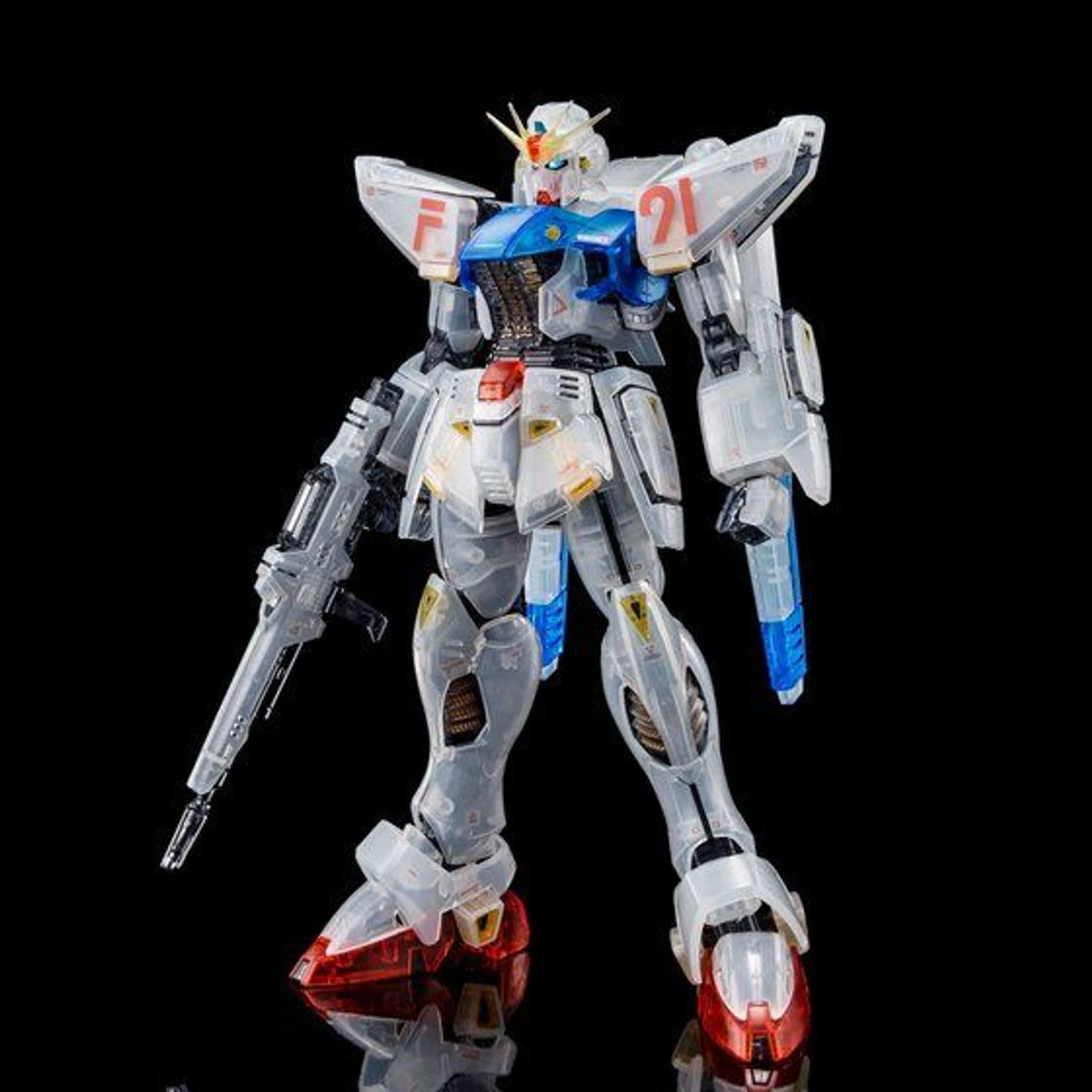 Bandai MG 1/100 Gundam F91 Ver. 2.0 (Afterimage Color) Plastic Model - Image 2