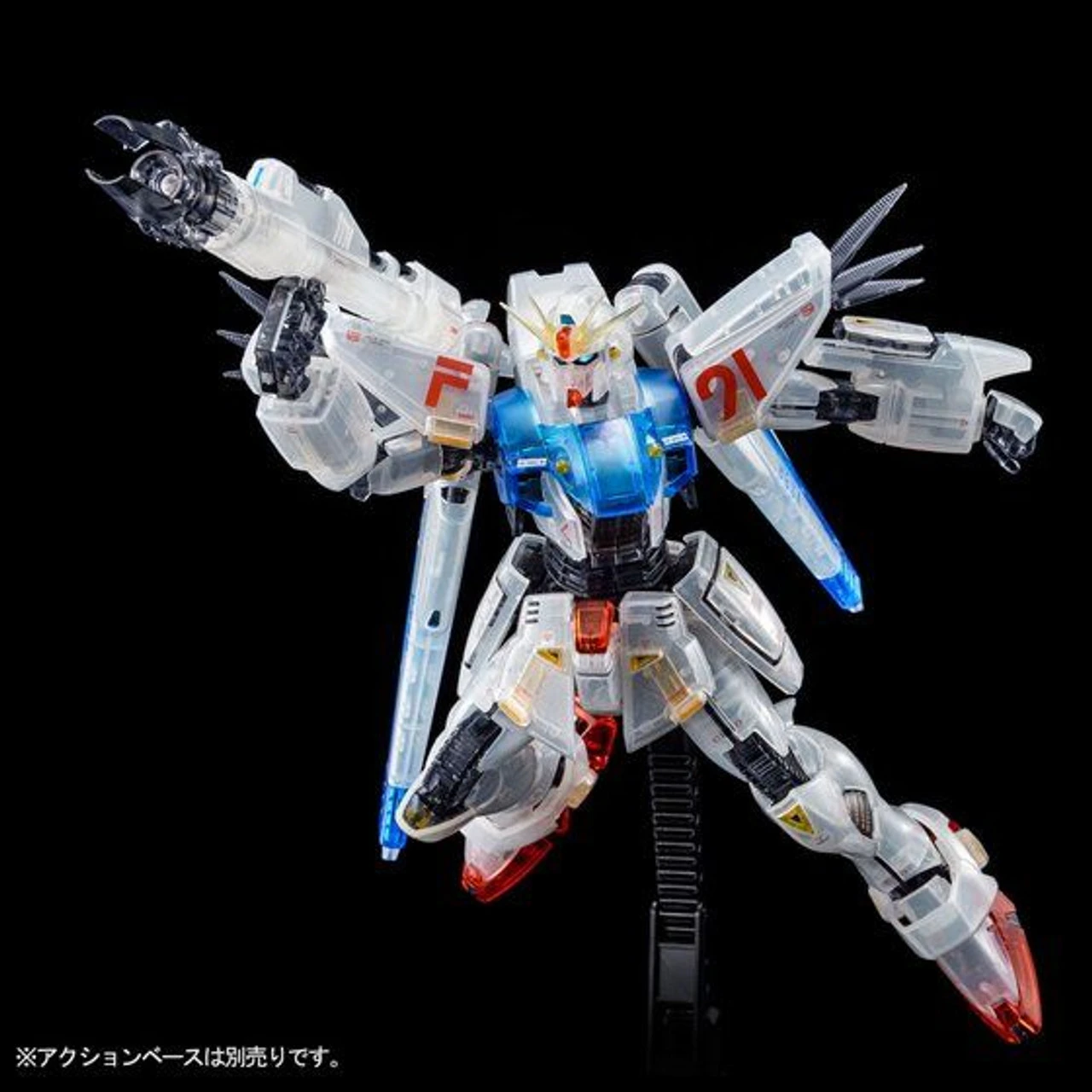 Bandai MG 1/100 Gundam F91 Ver. 2.0 (Afterimage Color) Plastic Model - Image 5