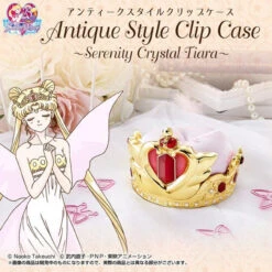Bandai Pretty Guardian Sailor Moon Antique Style Clip Case Serenity Crystal Tiara (Regular) ( JUL 2019 )