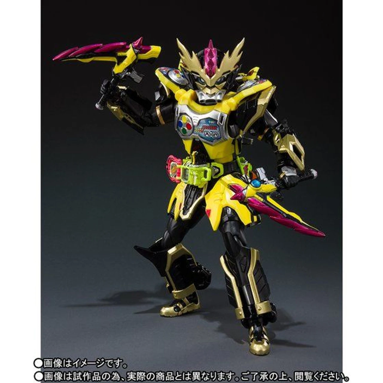 Bandai S.H.Figuarts Kamen Rider Lazer Chambara Bike Gamer Level3 Action Figure - Image 4