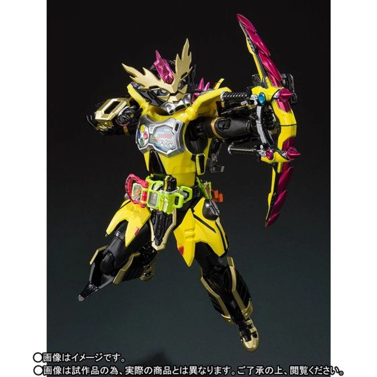 Bandai S.H.Figuarts Kamen Rider Lazer Chambara Bike Gamer Level3 Action Figure - Image 6