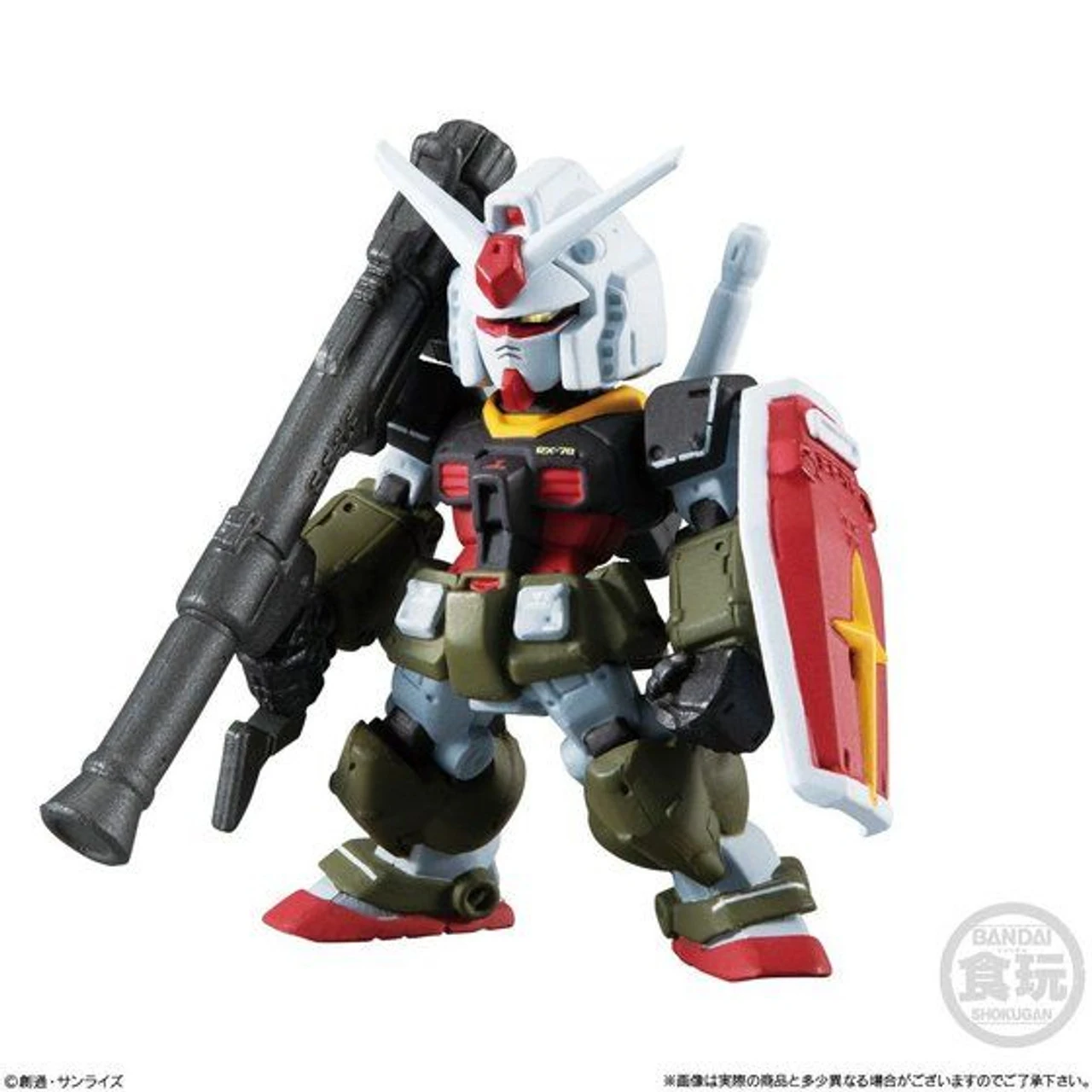 Bandai FW GUNDAM CONVERGE:CORE Mobile Suit Gundam REAL TYPE (Set Of 5) - Image 8
