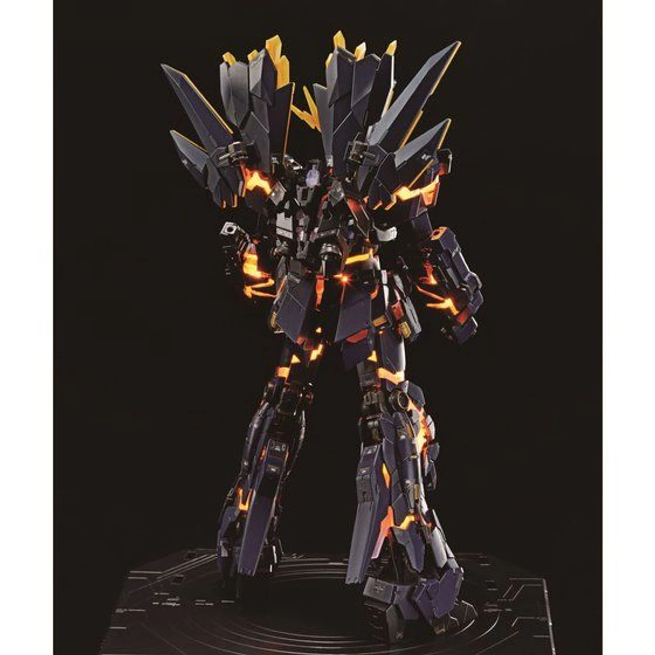 Bandai RG 1/144 The Gundam Base Limited Unicorn Gundam 02 Banshee Norn (DESTROY MODE) (LIGHTING MODEL) Plastic Model ( APR 2020 ) - Image 4