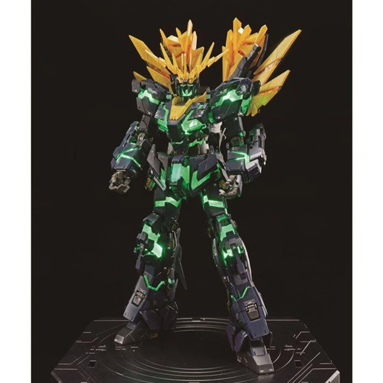 Bandai RG 1/144 The Gundam Base Limited Unicorn Gundam 02 Banshee Norn (DESTROY MODE) (LIGHTING MODEL) Plastic Model ( APR 2020 ) - Image 5