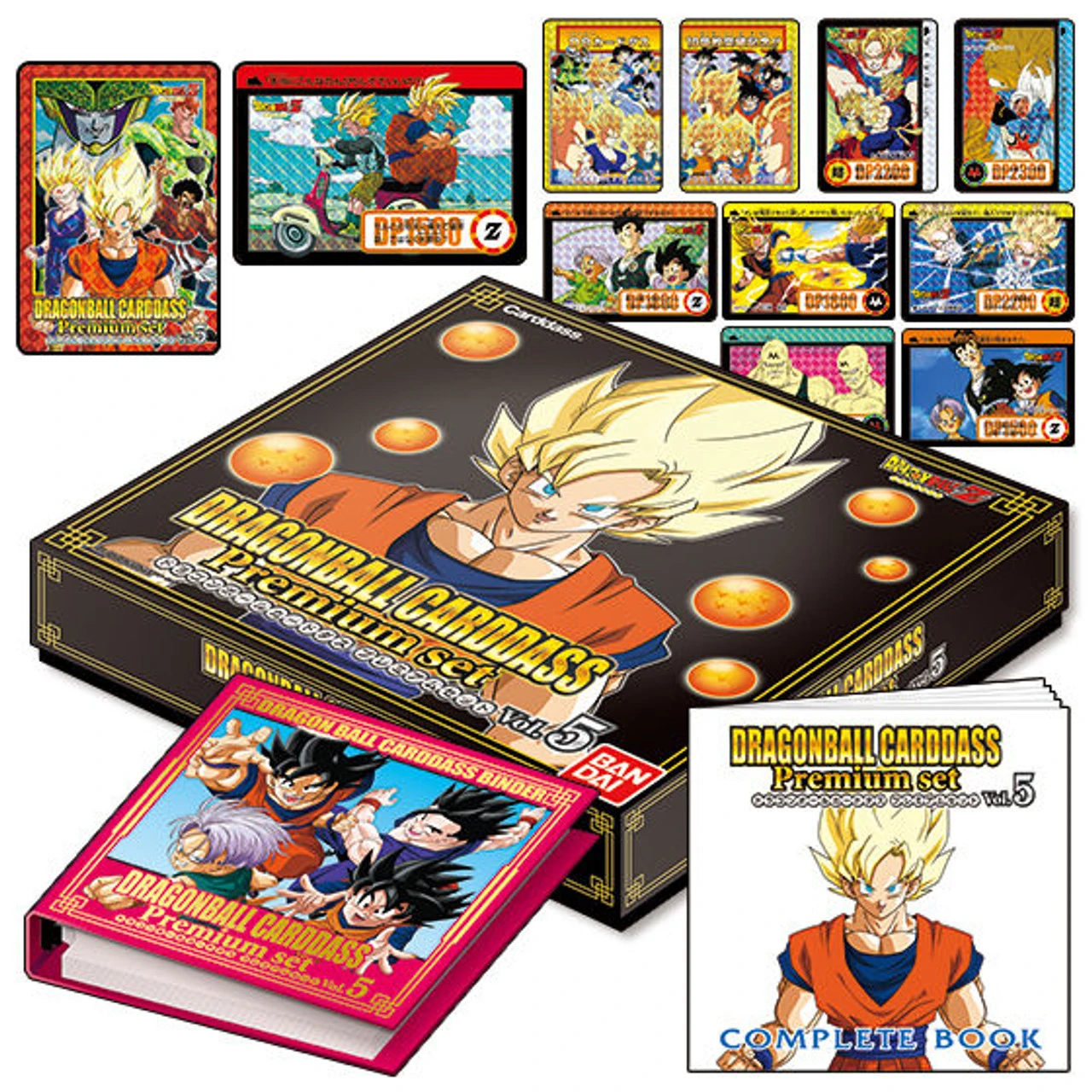 Bandai Dragon Ball Carddass Premium Set Vol.5
