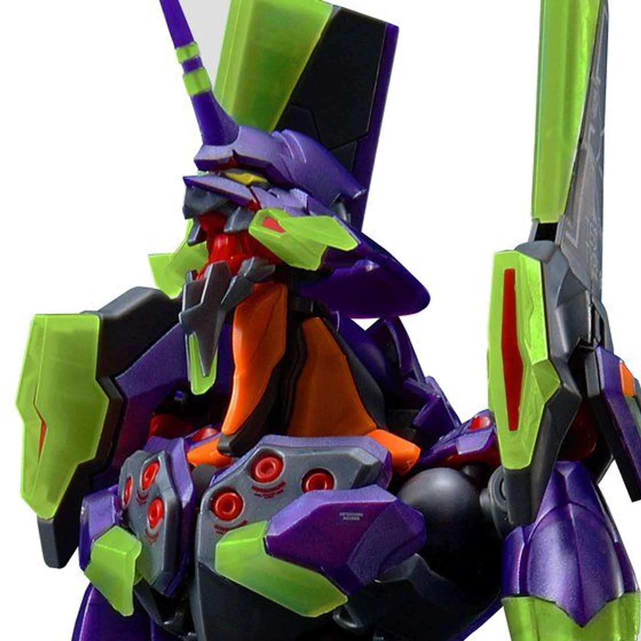 Bandai RG 1/144 Multipurpose Humanoid Decisive Weapon Artificial Human Evangelion Unit-01 (Night Combat Color) Plastic Model - Image 10