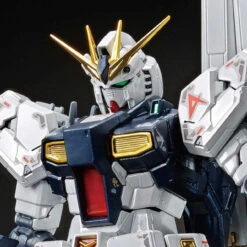 Bandai RG 1/144 The Gundam Base Limited Nu Gundam [Titanium Finish] Plastic Model ( DEC 2021 )