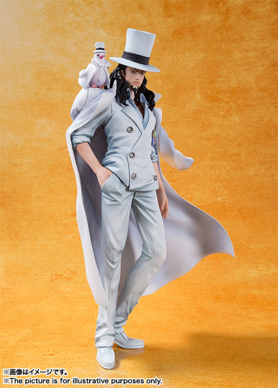 Bandai Figuarts Zero Rob Lucci ONE PIECE FILM GOLD Ver. PVC Figure - Image 2