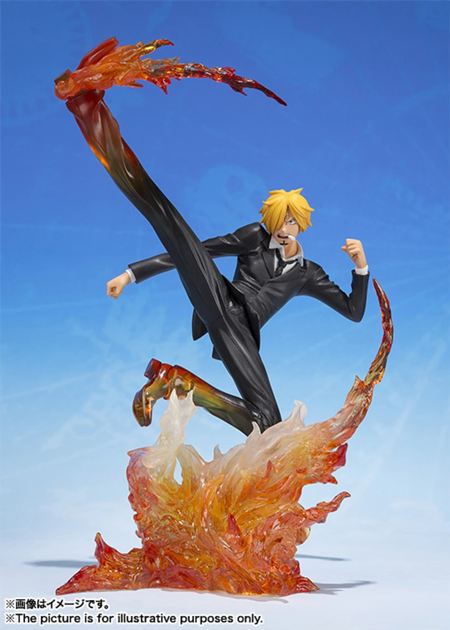 Bandai Figuarts Zero Sanji -Diable Jambe Premiere Asch- PVC Figure