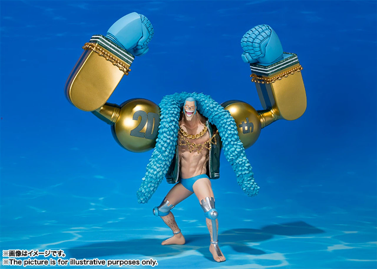 Bandai Figuarts Zero Franky -One Piece 20th Anniversary Ver.- PVC Figure (Completed) - Image 5