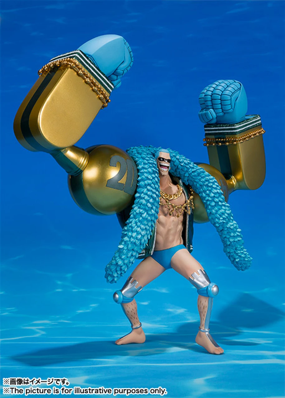Bandai Figuarts Zero Franky -One Piece 20th Anniversary Ver.- PVC Figure (Completed) - Image 3