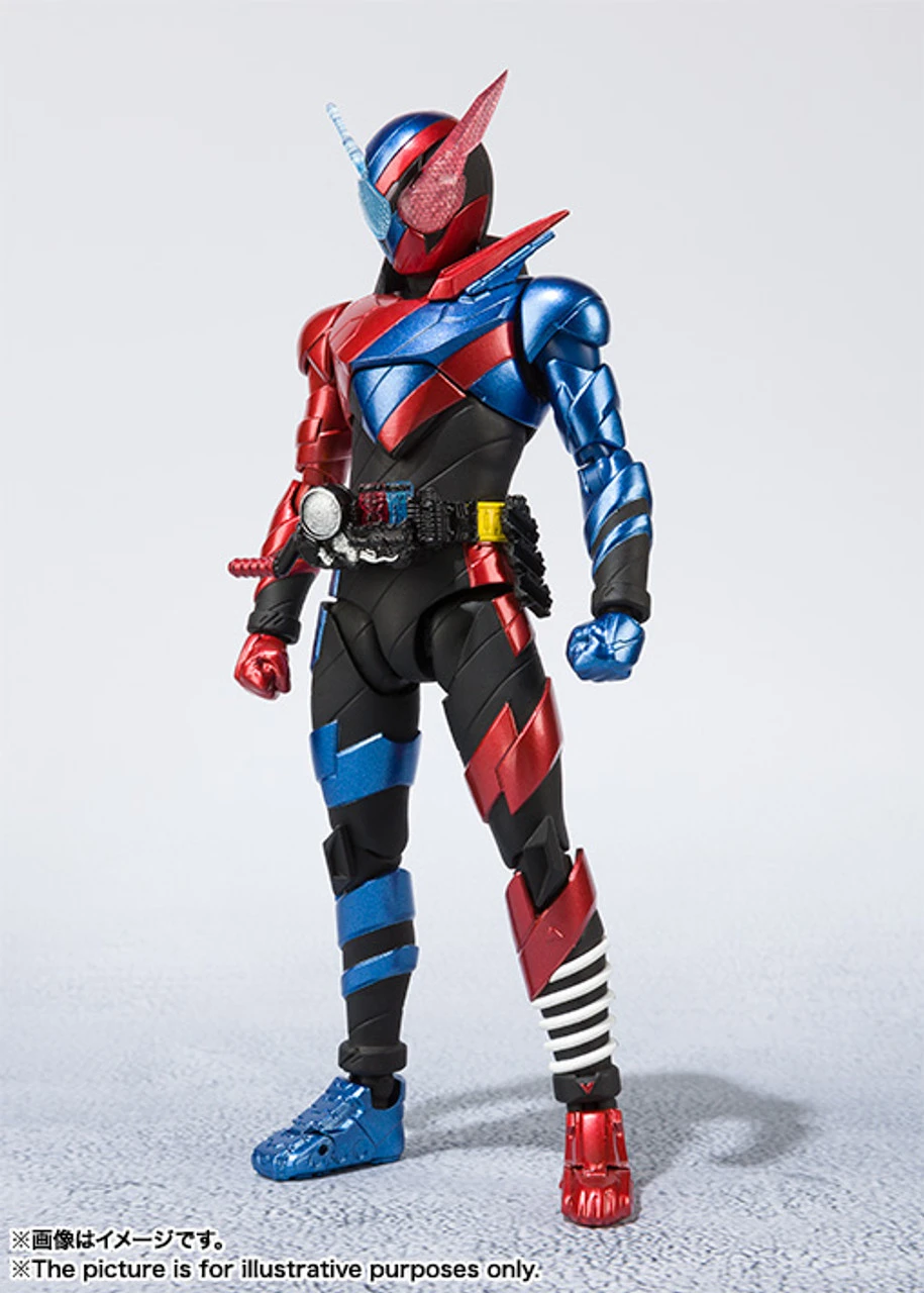 Bandai S.H.Figuarts Kamen Masked Rider Build Rabbit Tank Form Action Figure (Completed) - Image 2
