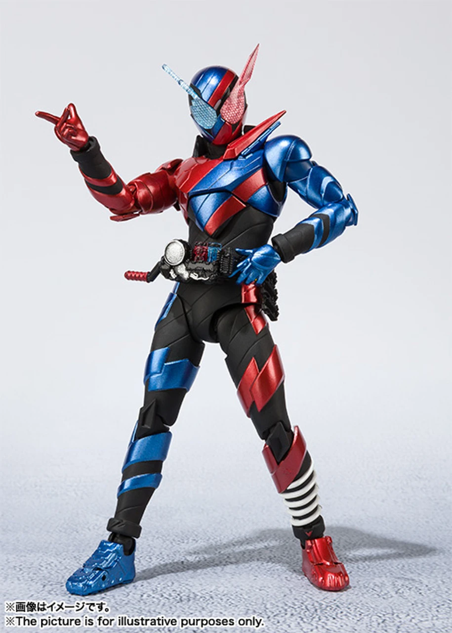Bandai S.H.Figuarts Kamen Masked Rider Build Rabbit Tank Form Action Figure (Completed) - Image 4