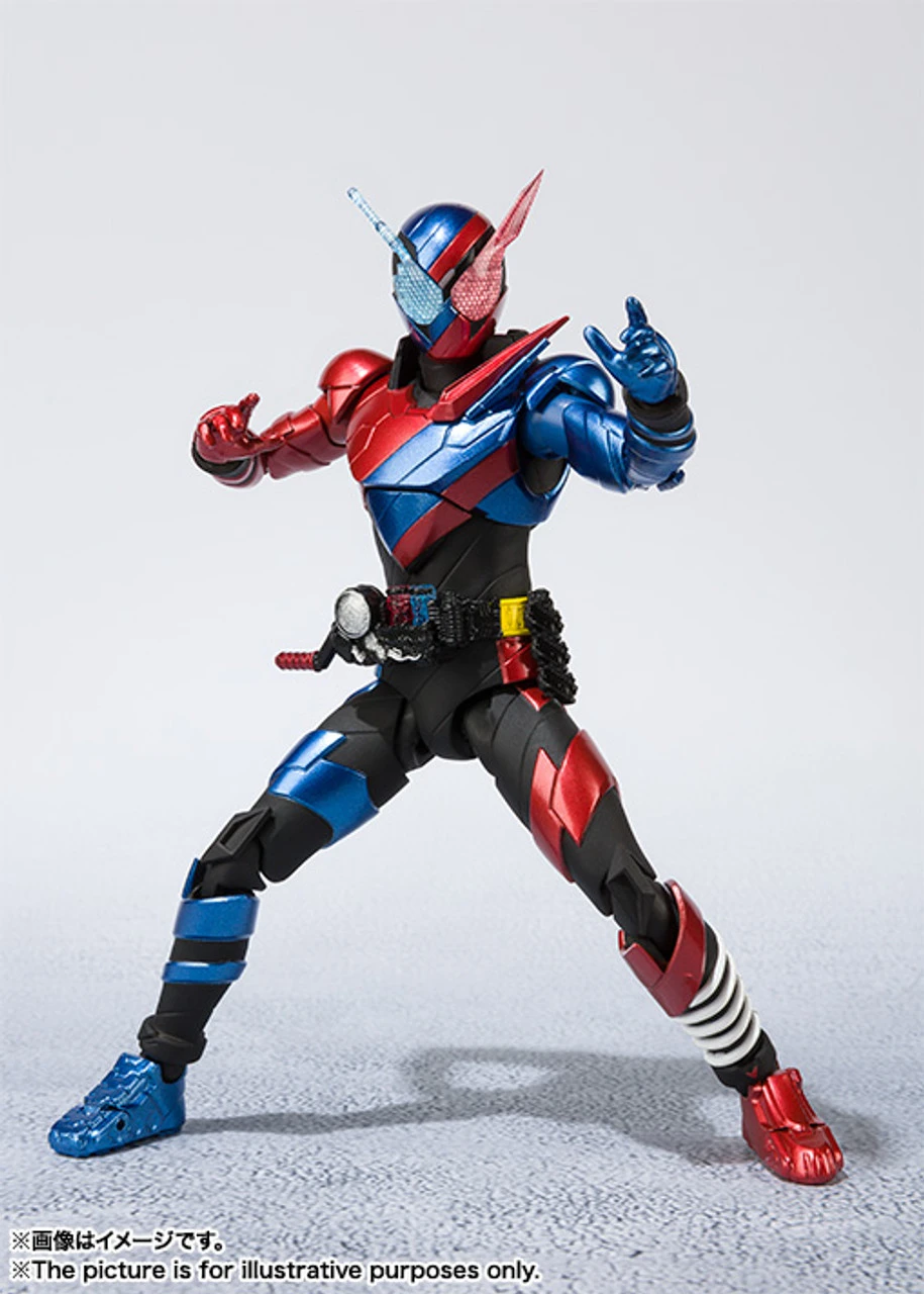 Bandai S.H.Figuarts Kamen Masked Rider Build Rabbit Tank Form Action Figure (Completed) - Image 3