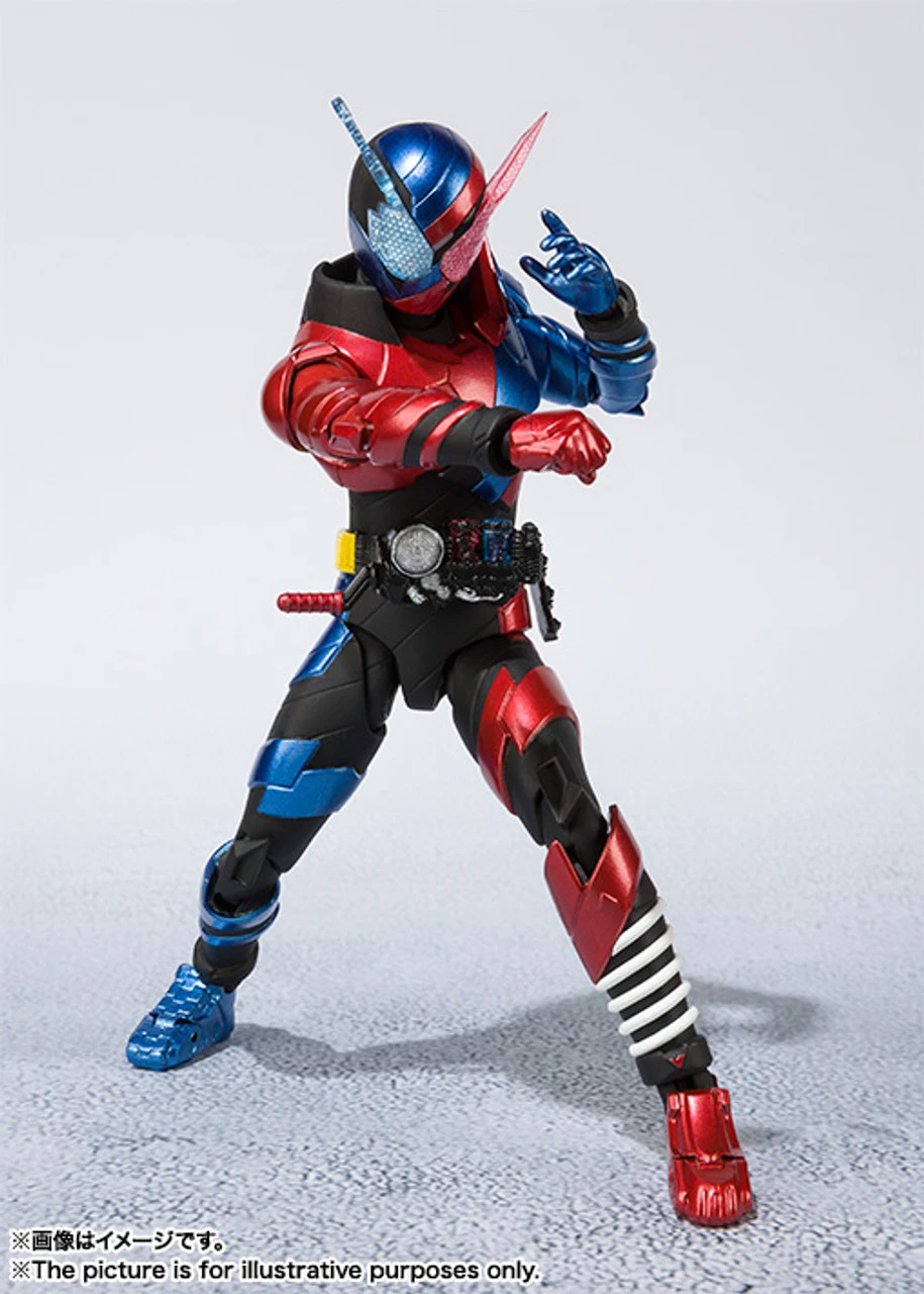 Bandai S.H.Figuarts Kamen Masked Rider Build Rabbit Tank Form Action Figure (Completed) - Image 6