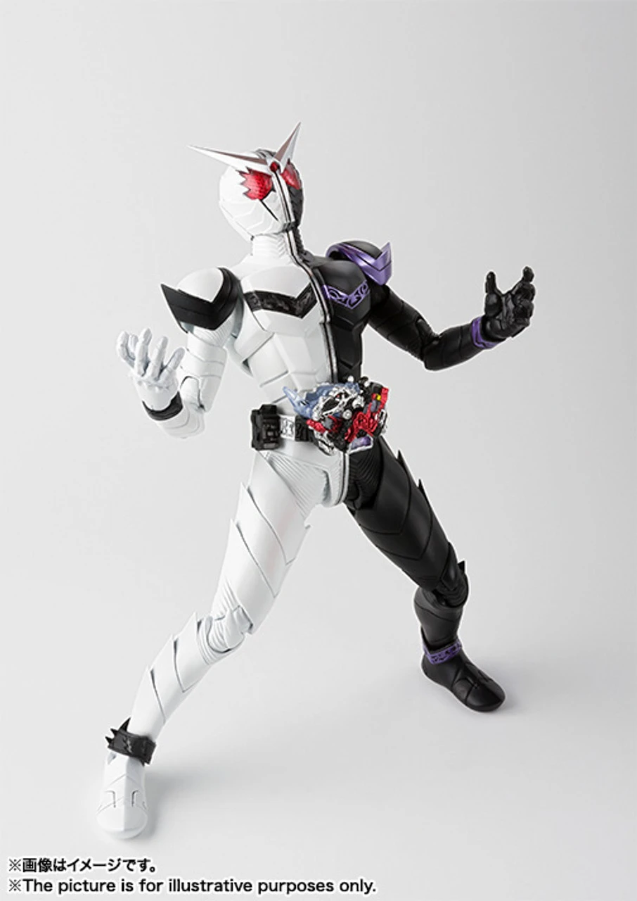 Bandai S.H.Figuarts (Shinkoccou Seihou) Kamen Rider W (Double) Fang Joker Action Figure (Completed) - Image 2