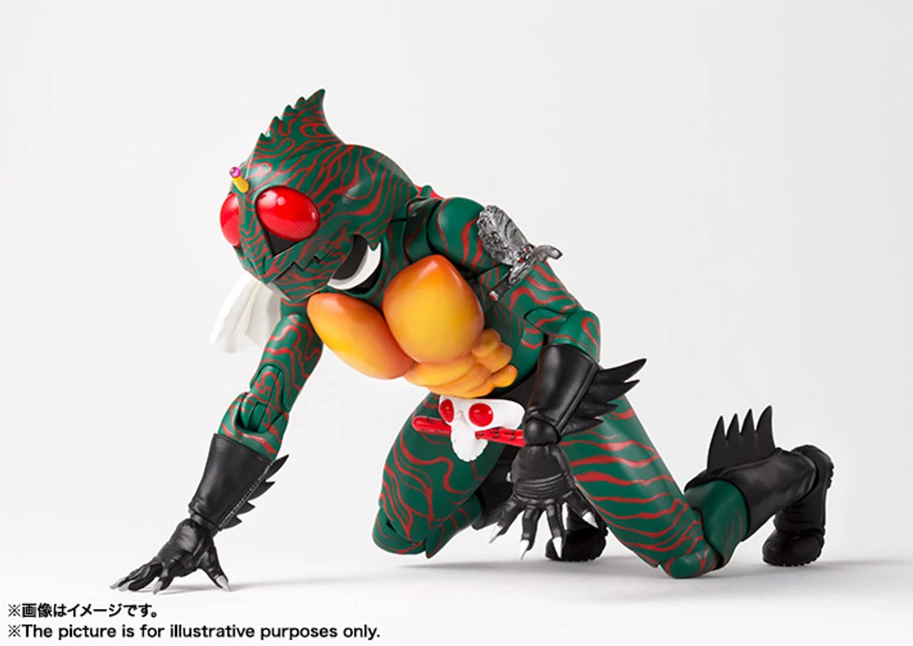 Bandai S.H.Figuarts (Shinkoccou Seihou) Kamen Rider Amazon Action Figure - Image 6