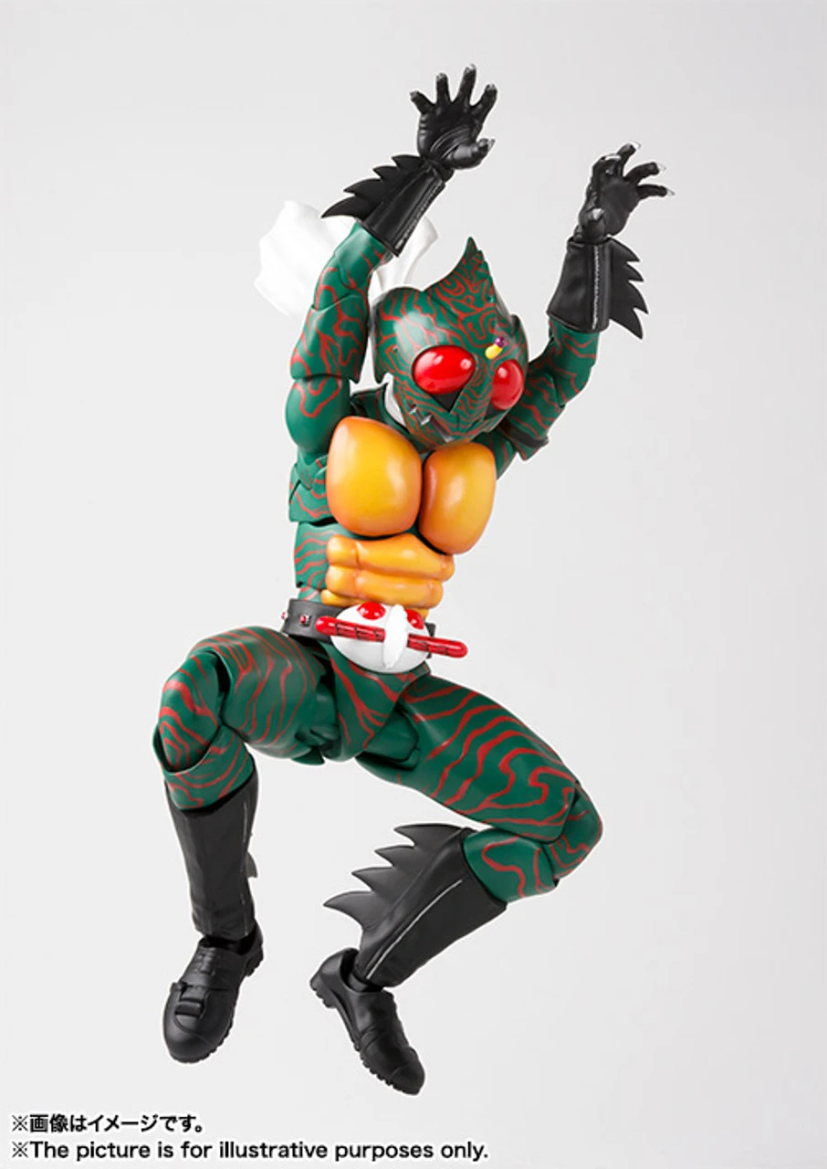 Bandai S.H.Figuarts (Shinkoccou Seihou) Kamen Rider Amazon Action Figure - Image 5