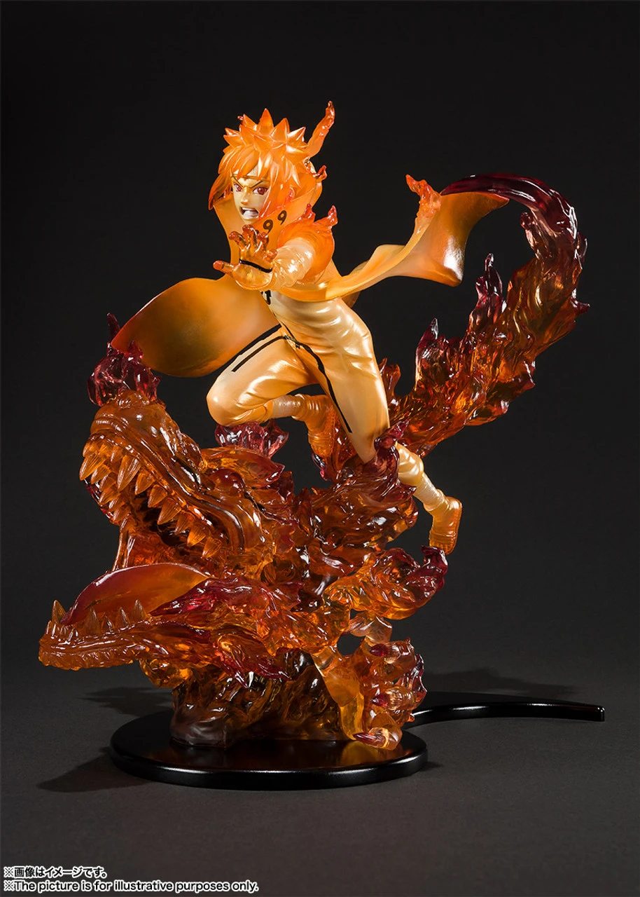 Bandai Figuarts Zero NARUTO Shippuden - Minato Namikaze -Kurama- Kitsuna Relation PVC Figure - Image 3