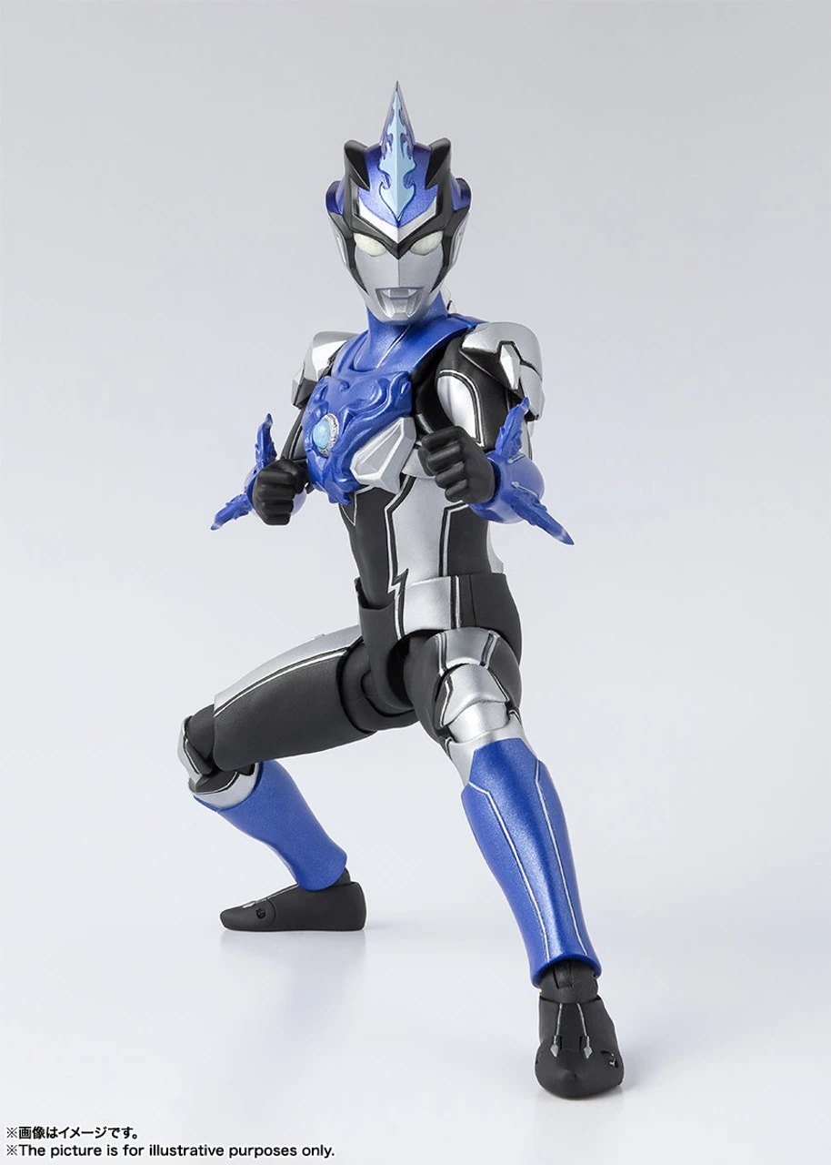 Bandai S.H.Figuarts Ultraman Blu Aqua Action Figure (with Bonus) - Image 2