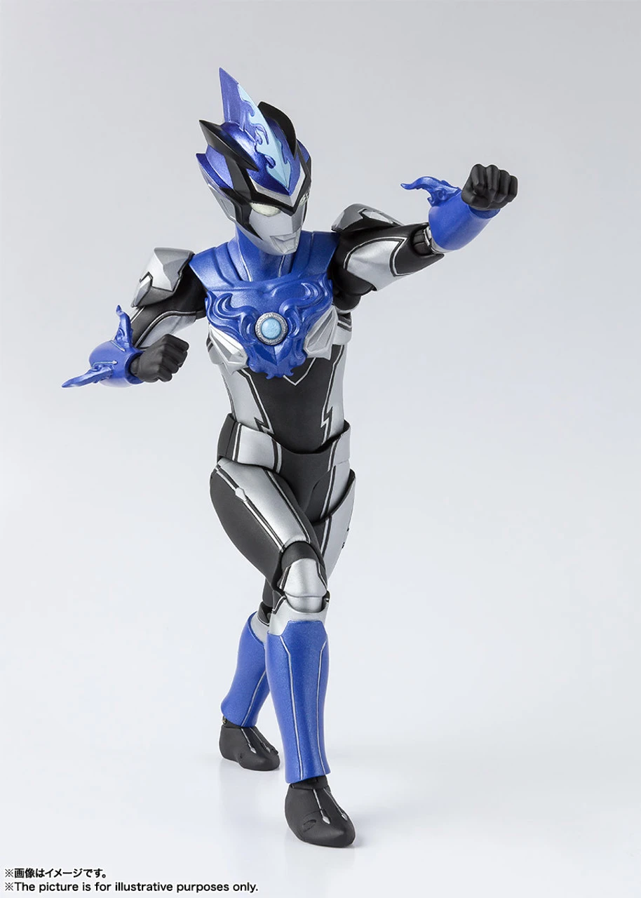 Bandai S.H.Figuarts Ultraman Blu Aqua Action Figure (with Bonus) - Image 3