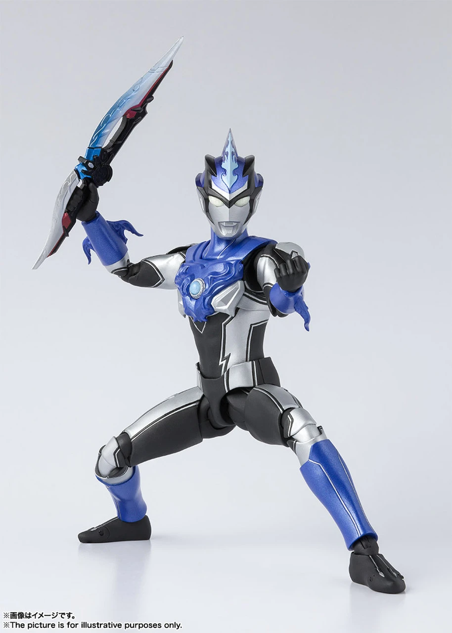 Bandai S.H.Figuarts Ultraman Blu Aqua Action Figure (with Bonus) - Image 4