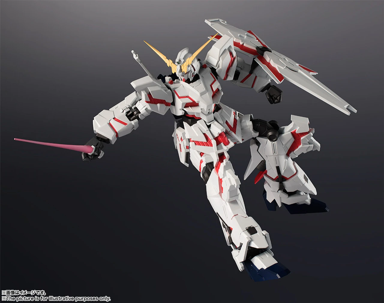 Bandai GUNDAM UNIVERSE RX-0 UNICORN GUNDAM Action Figure - Image 4