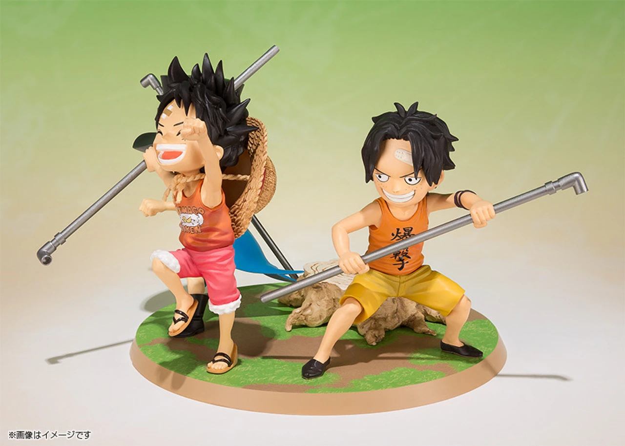 Bandai Figuarts Zero Luffy/Ace/Sabo Promise Of Sworn Brother PVC Figure - Image 4